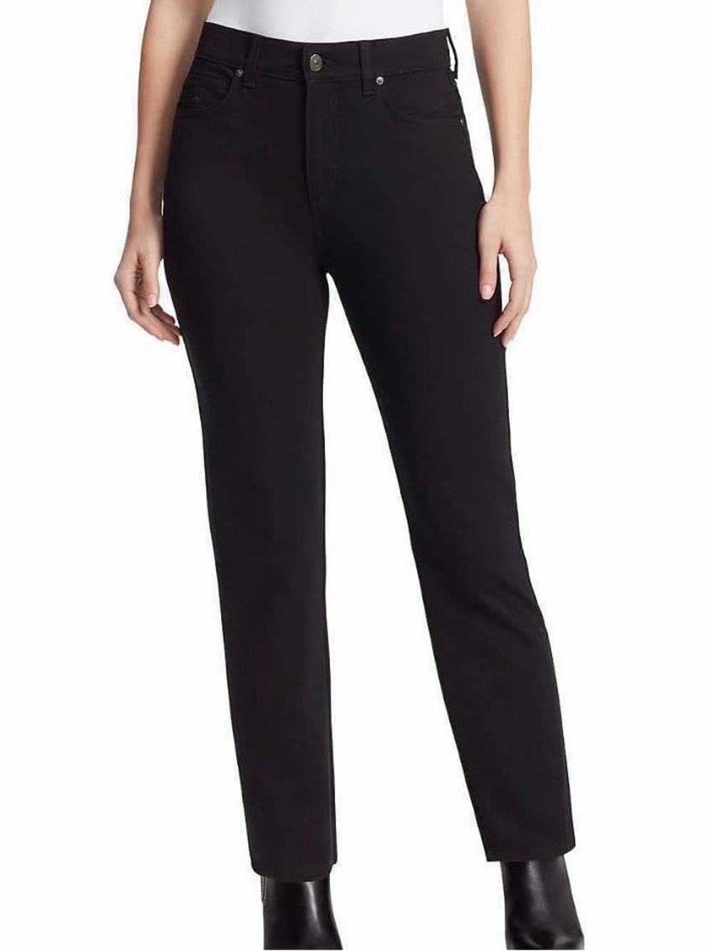 Gloria Vanderbilt Amanda Slim Knit Ponte Jeans